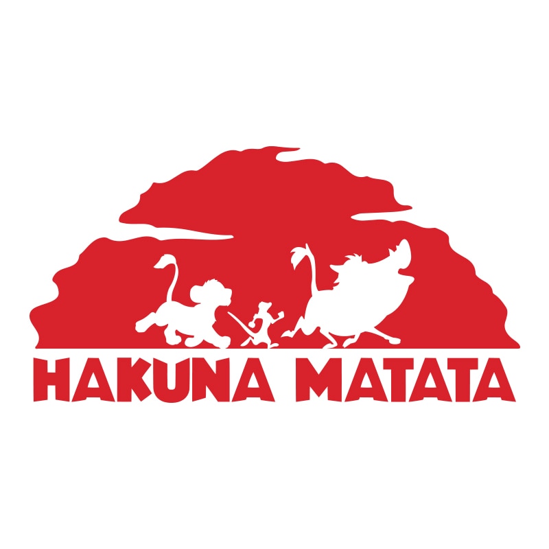 The Lion King 'Simba-Timon-Pumbaa | Hakuna Matata' Vinyl Car Sticker
