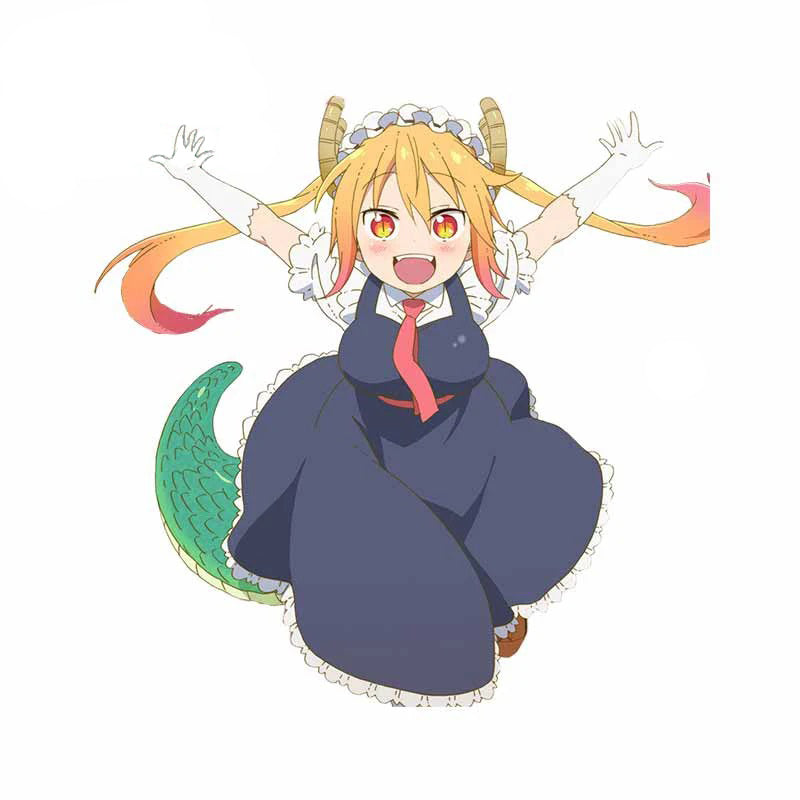 Miss Kobayashi's Dragon Maid 'Tohru | Attacking' Vinyl Car Sticker