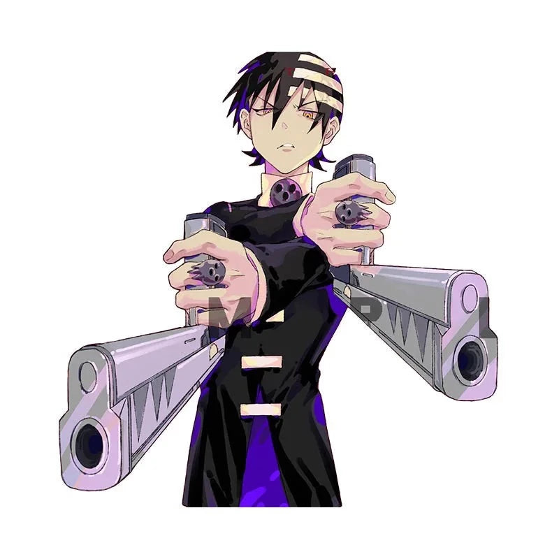 Soul Eater 'Death The Kid | Violet And Black' Vinyl Car Sticker