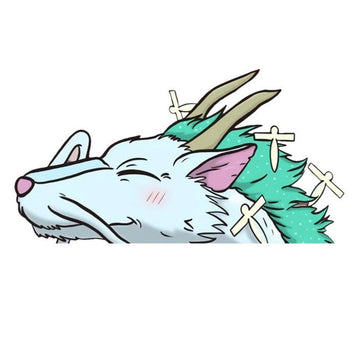 Spirited Away 'Haku Dragon' Vinyl Car Peeker Sticker