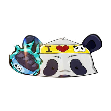 Jujutsu Kaisen 'Panda | Knuckle Bracer' Vinyl Car Peeker Sticker