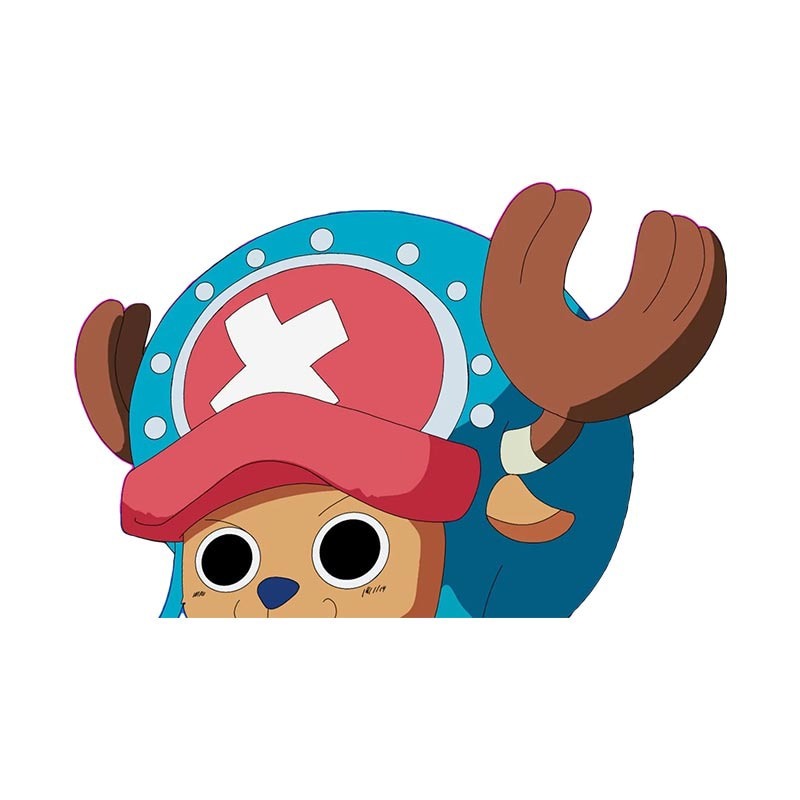 One Piece 'Tony Tony | Looking' Vinyl Car Peeker Sticker