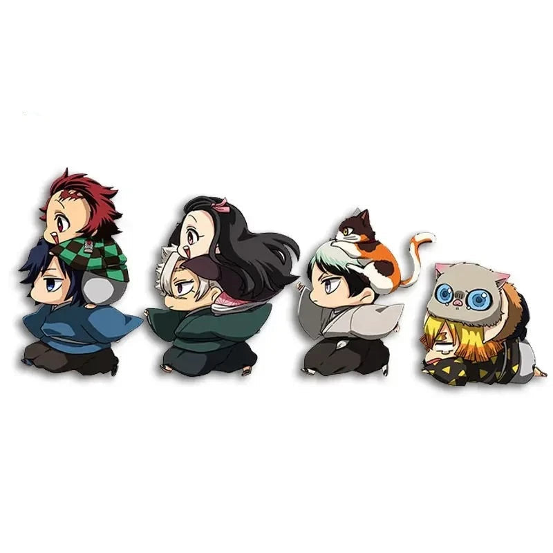Demon Slayer 'Piggyback One Another' Vinyl Car Sticker