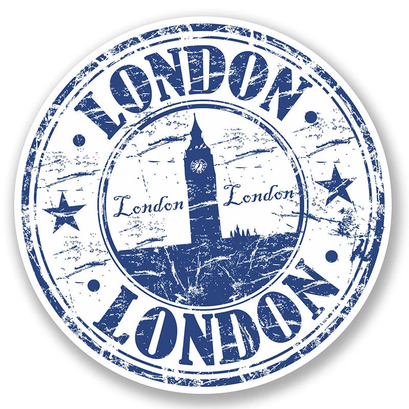 London 'Big Ben' Vinyl Car Sticker