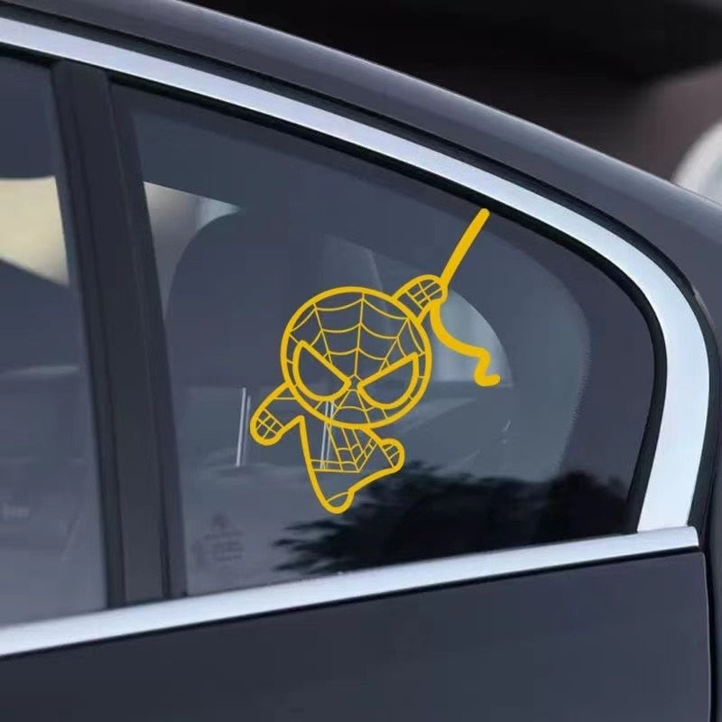 Spider-Man 'Hanging | Set of 2' Vinyl Car Sticker