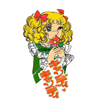 Candy Candy 'Candice | Winking' Vinyl Car Sticker