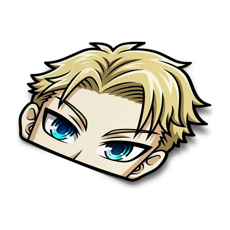 Spy x Family 'Loid | Blue Eyes' Vinyl Car Peeker Sticker