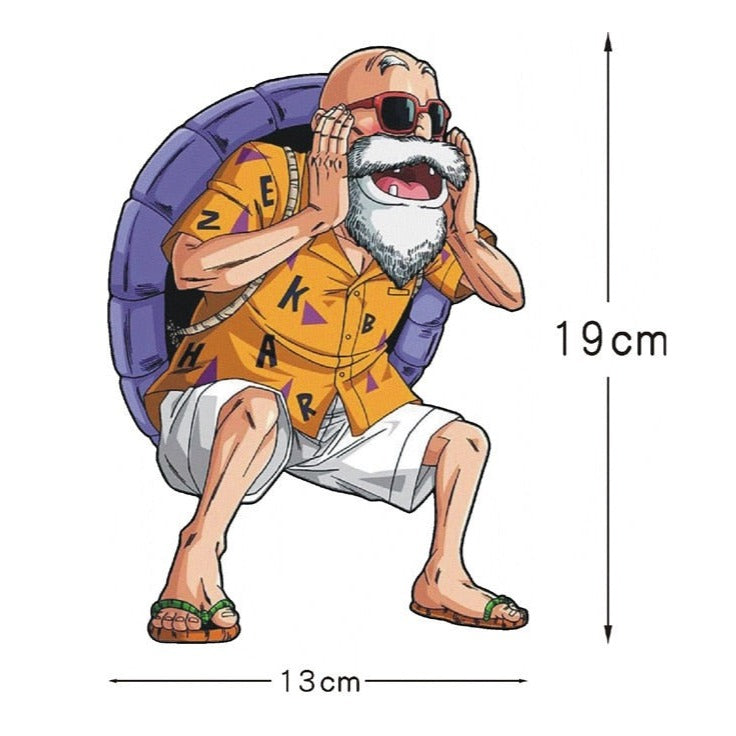 Dragon Ball Z 'Master Roshi | Shouting' Vinyl Car Sticker