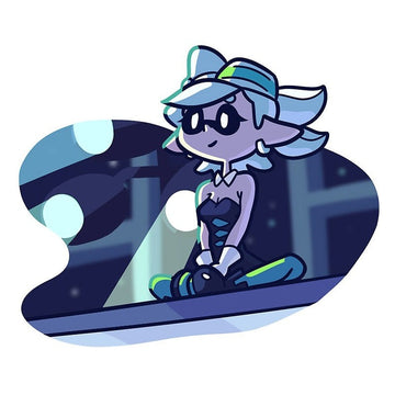 Splatoon 'Marie | Looking' Vinyl Car Sticker