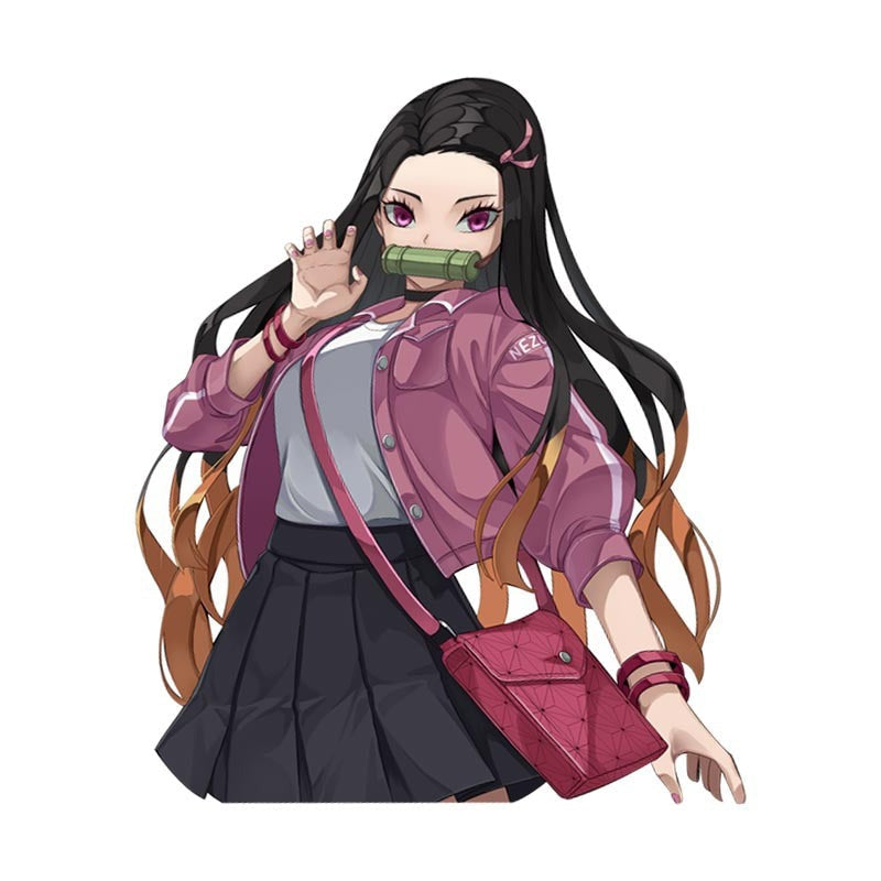 Demon Slayer 'Nezuko Kamado | Streetwear Drip' Vinyl Car Sticker