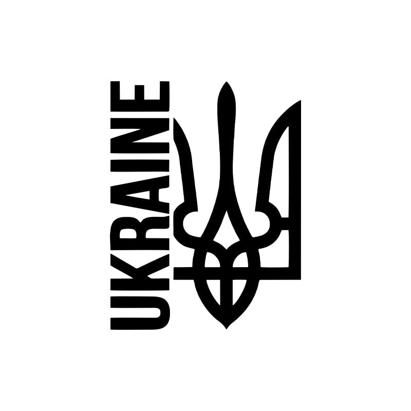 Emblem 'Ukraine | Coat of Arms' Vinyl Car Sticker