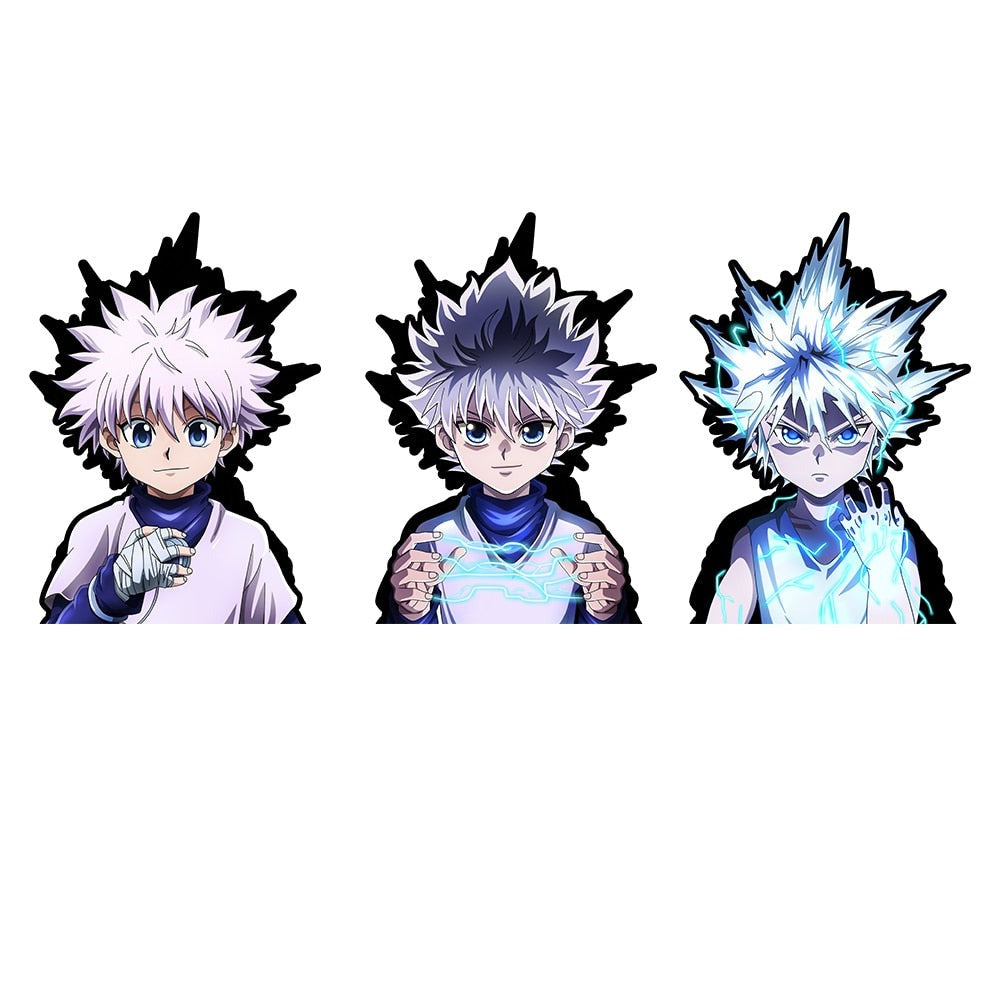 Hunter x Hunter 'Killua Zoldyck | Electrifying' Vinyl Car 3D Motion Sticker