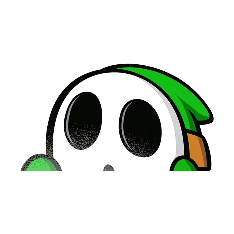 Super Mario Bros. 'Shy Guy | 2.0' Vinyl Car Peeker Sticker