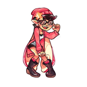 Splatoon 'Callie | Idea' Vinyl Car Sticker