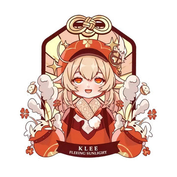 Genshin Impact 'Klee | Fleeing Sunlight' Vinyl Car Sticker