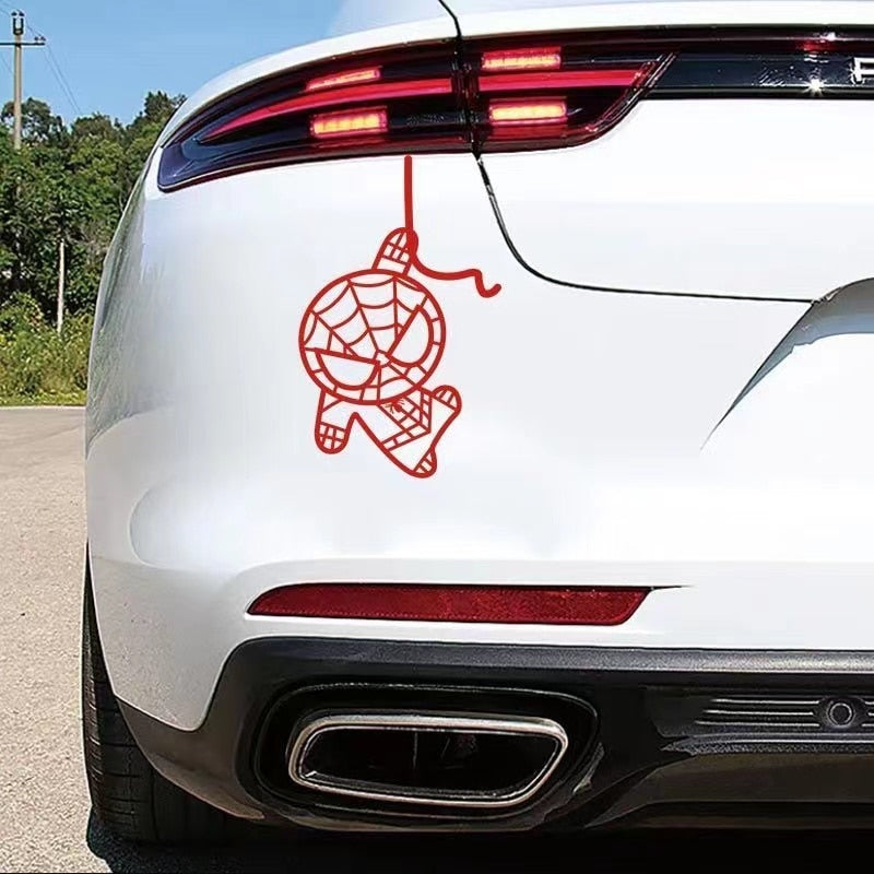 Spider-Man 'Hanging | Set of 2' Vinyl Car Sticker