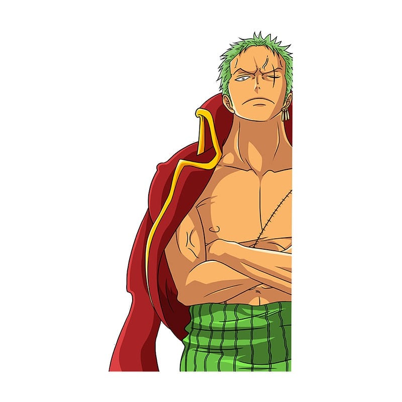 One Piece 'Roronoa Zoro | Crossed Arms' Vinyl Car Sticker