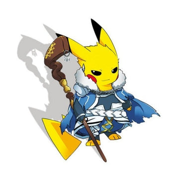 Pikachu x Cú Chulainn Vinyl Car Sticker