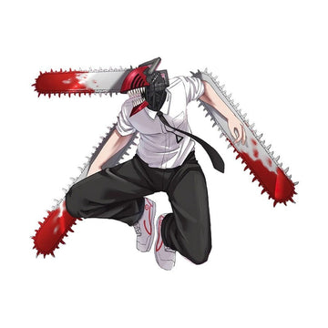 Chainsaw Man 'Denji | Hybrid Form' Vinyl Car Peeker Sticker