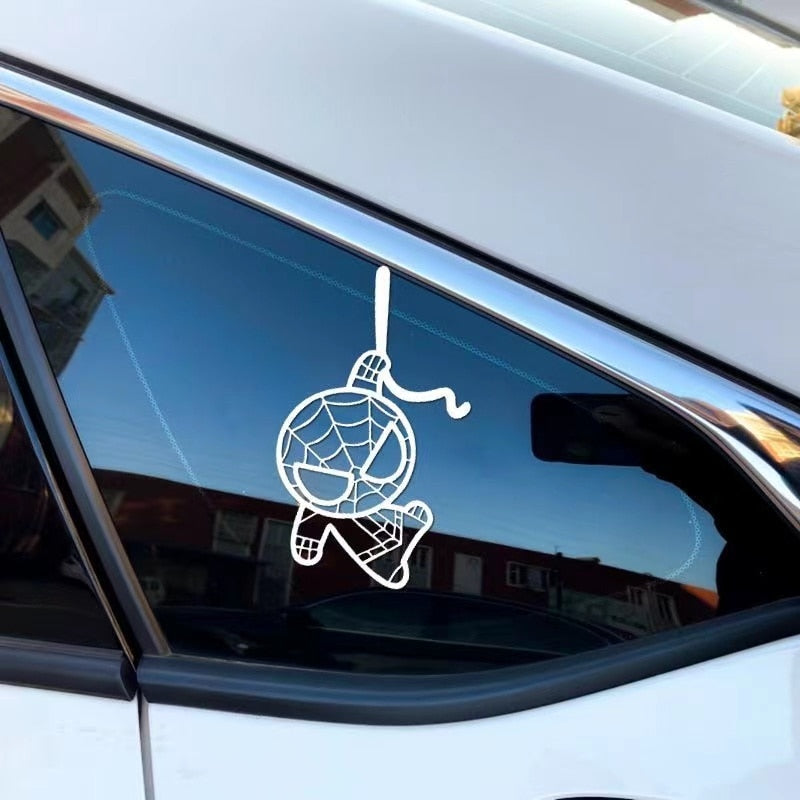 Spider-Man 'Hanging | Set of 2' Vinyl Car Sticker
