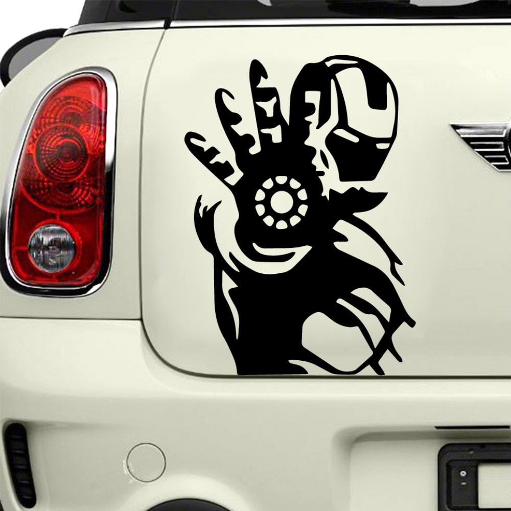 Iron Man 'Repulsor Glove' Vinyl Car Sticker