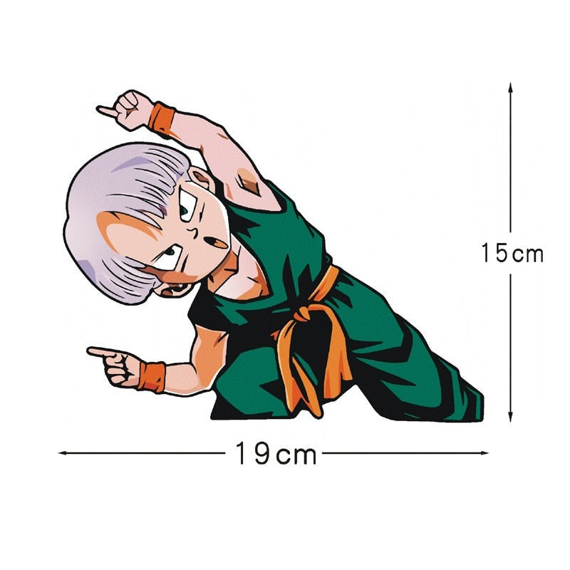 Dragon Ball Z 'Future Trunks | Fusion Dance' Vinyl Car Sticker