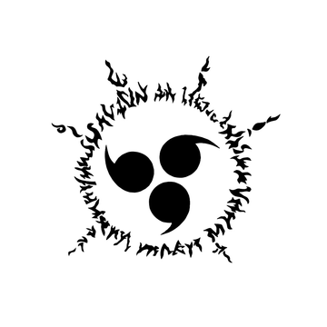 Naruto 'Heavens' Curse Mark' Vinyl Car Sticker