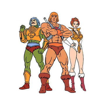 Masters of the Universe 'Man-At-Arms | He-Man | Teela' Vinyl Car Sticker