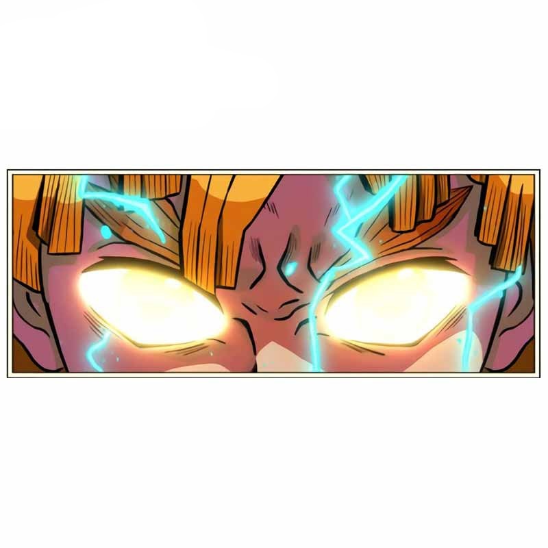 Demon Slayer 'Zenitsu Eyes | Lightning' Vinyl Car Peeker Sticker