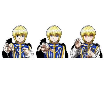 Hunter x Hunter 'Kurapika' Vinyl Car 3D Motion Sticker