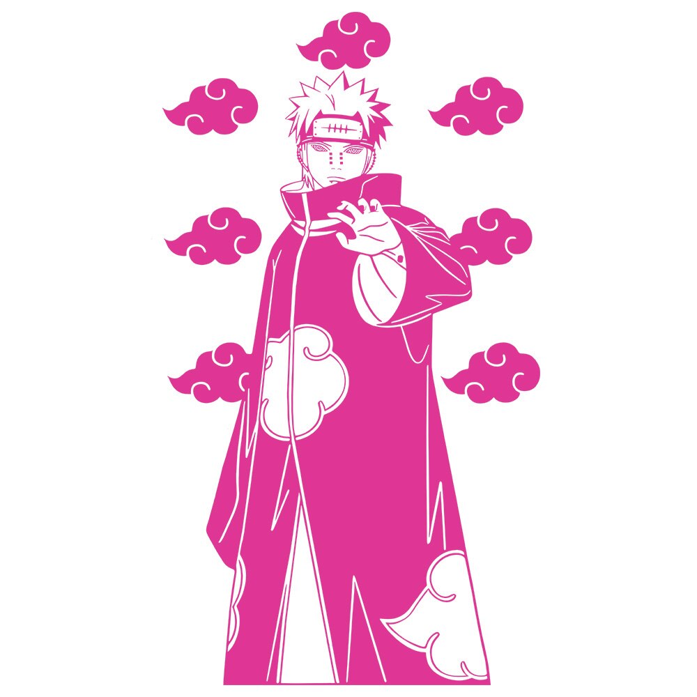 Naruto 'Naruto Uzumaki | Akatsuki Symbol' Vinyl Car Sticker