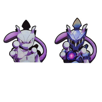 Pokemon 'Mewtwo' Vinyl Car 3D Motion Sticker