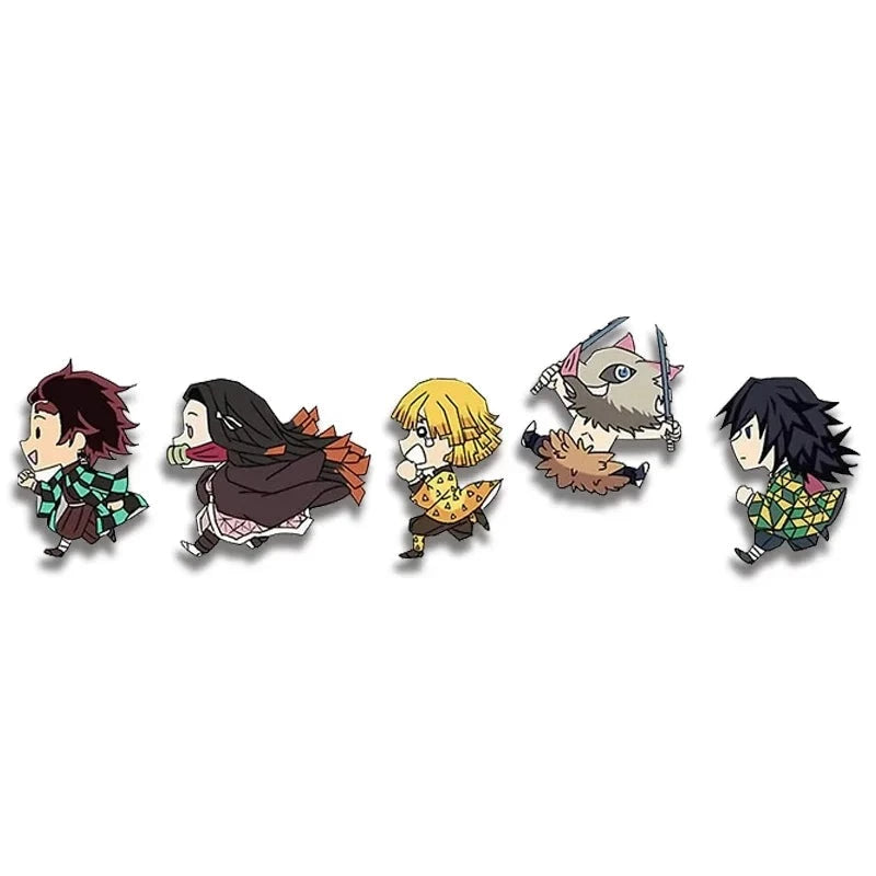 Demon Slayer 'Hopping Around' Vinyl Car Sticker