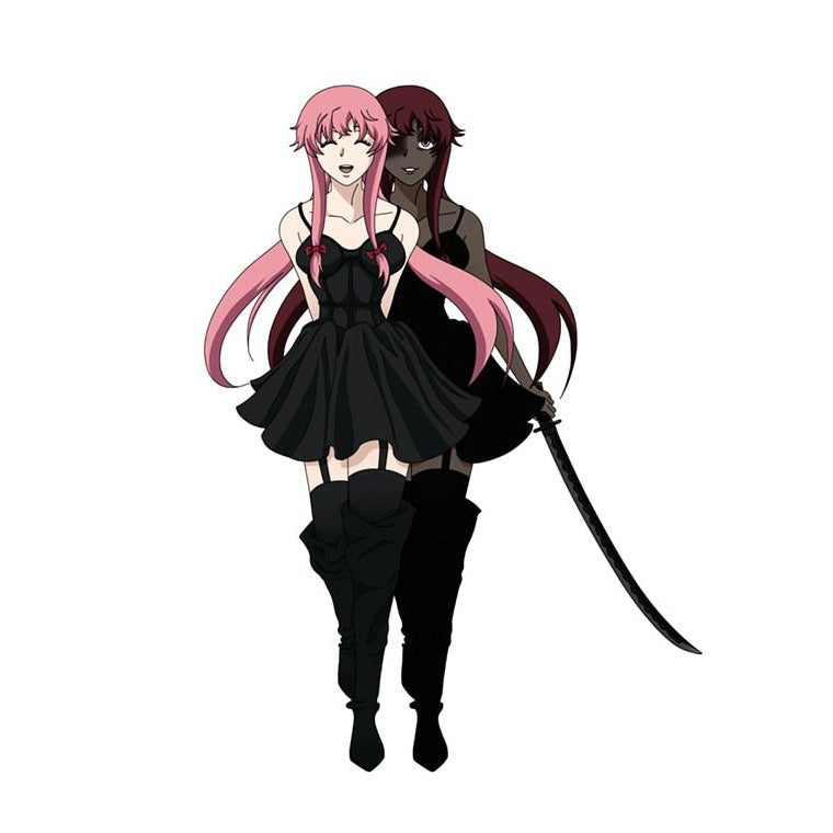 Future Diary 'Yuno Gasai | Shadow Holding Sword' Vinyl Car Sticker