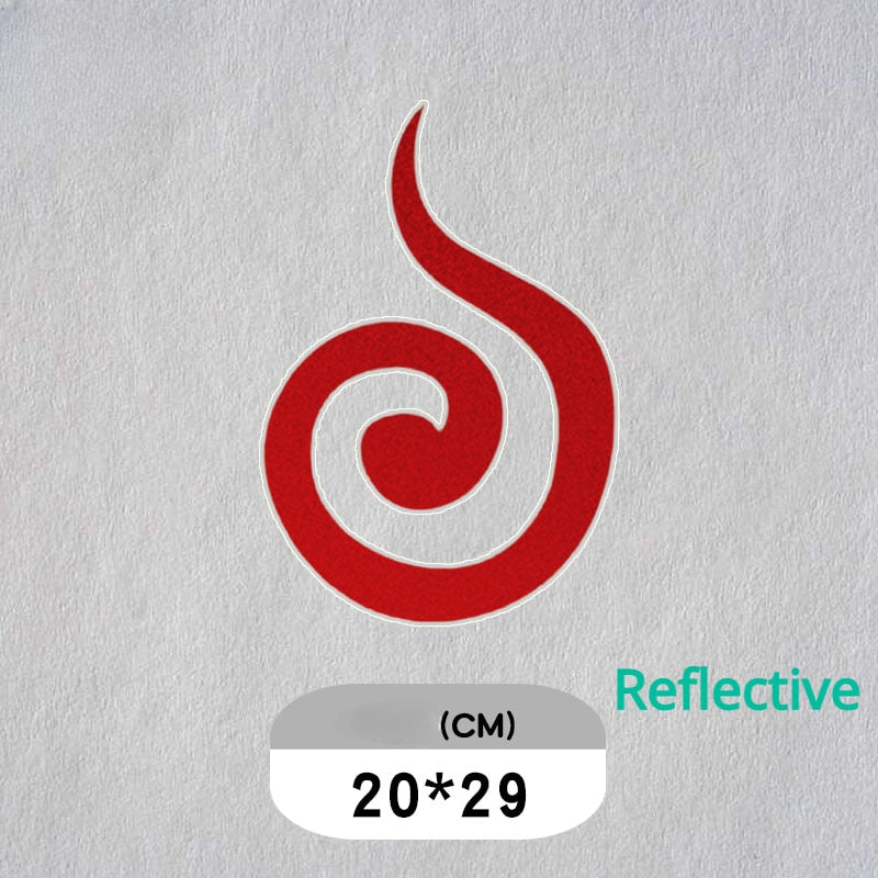 Naruto 'Fire Symbol' Vinyl Car Sticker
