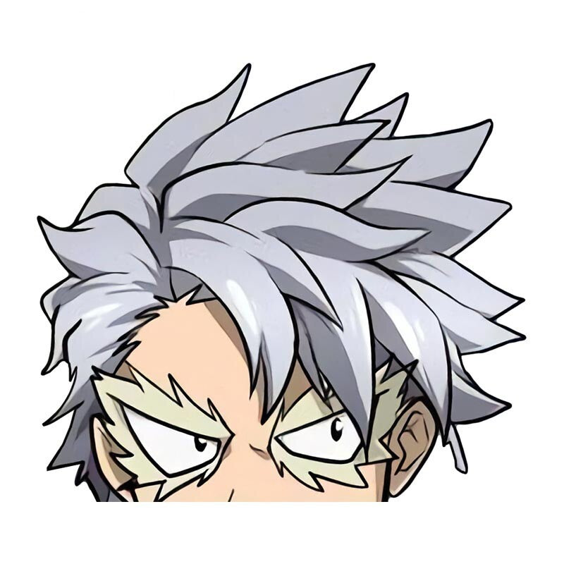 My Hero Academia 'Tetsutetsu Tetsutetsu' Vinyl Car Peeker Sticker