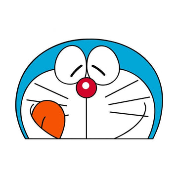 Doraemon 'Licking Lip | Right' Vinyl Car Sticker
