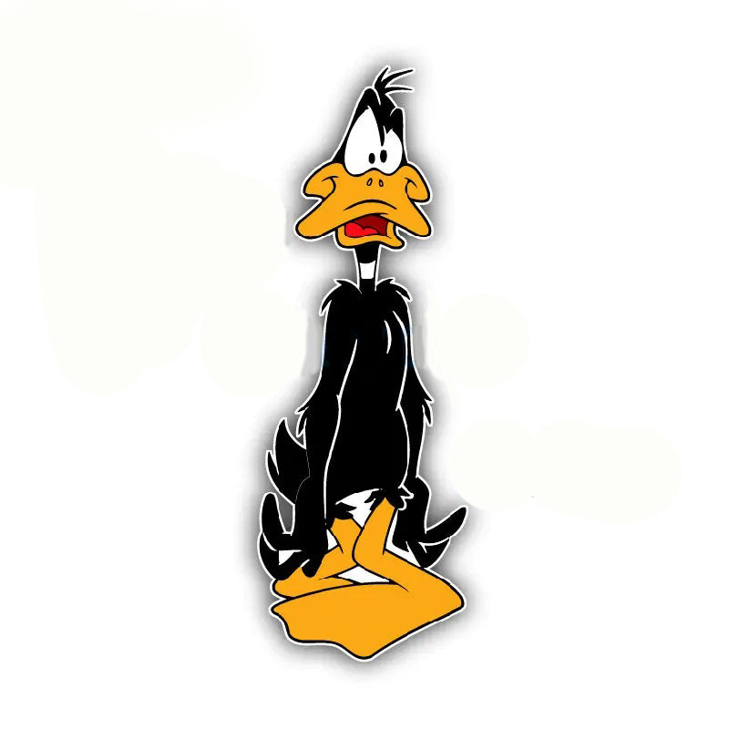 Looney Tunes 'Daffy Duck | Confused' Vinyl Car Sticker
