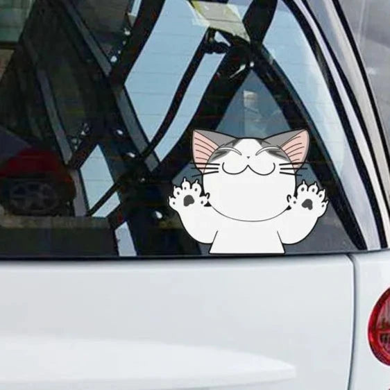 Chi's Sweet Home 'Chi Yamada | Smiling' Vinyl Car Peeker Sticker