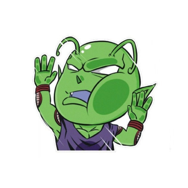 Dragon Ball Z 'Dende | Pressed Face' Vinyl Car Sticker