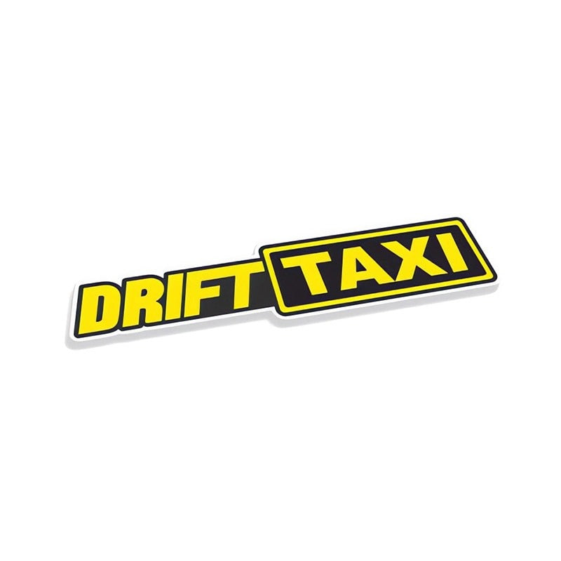 Car Racing 'Drift Taxi' Vinyl Car Sticker