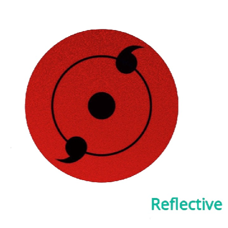 Naruto 'Double Tomoe Sharingan' Vinyl Car Sticker