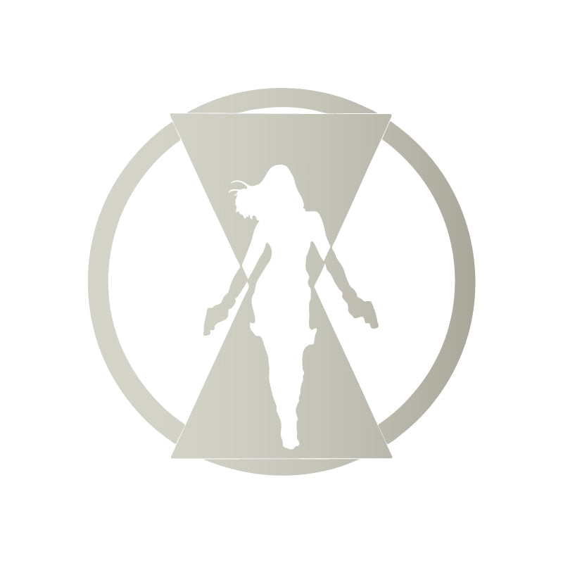 Black Widow 'Natasha Romanoff | Logo' Vinyl Car Sticker