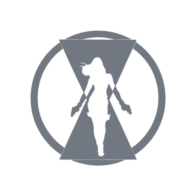 Black Widow 'Natasha Romanoff | Logo' Vinyl Car Sticker