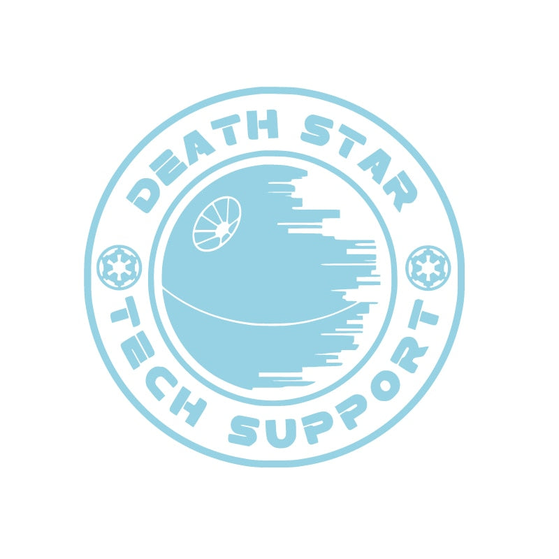 Star Wars 'Death Star | Tech Support' Vinyl Car Sticker