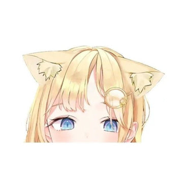 Music 'Watson Amelia | Peeping' Vinyl Car Peeker Sticker