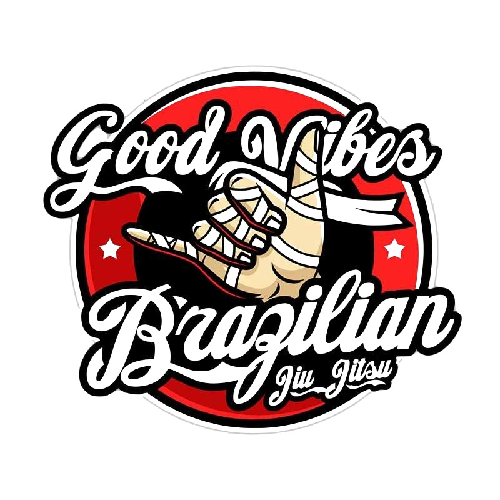 Brazilian Jiu Jitsu 'Good Vibes | Taped Hand' Vinyl Car Sticker