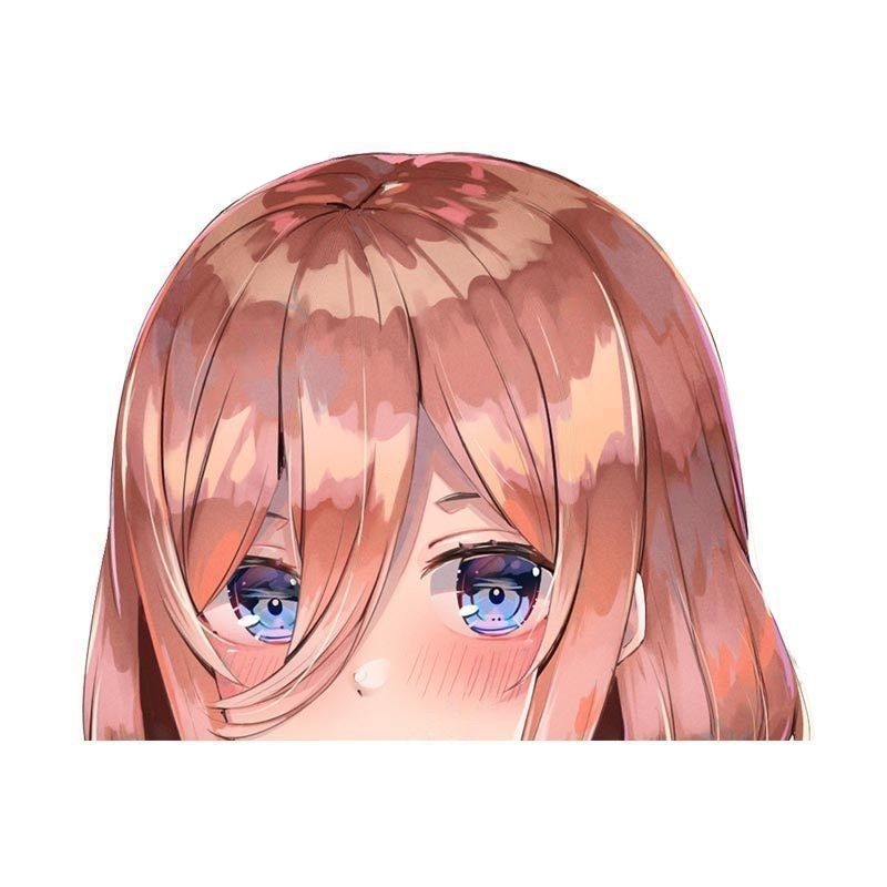 The Quintessential Quintuplets 'Miku | Teary Eyes' Vinyl Car Peeker Sticker