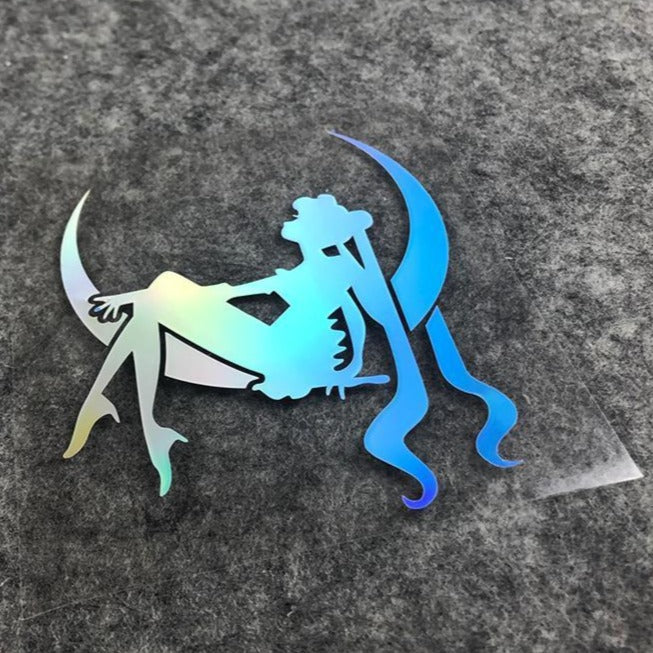 Sailor Moon 'Usagi Tsukino | Crescent Moon 3.0' Vinyl Car Sticker