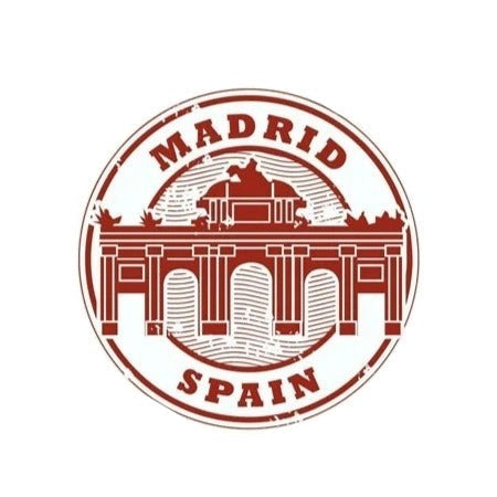 Madrid Spain 'Puerta de Alcalá' Vinyl Car Sticker